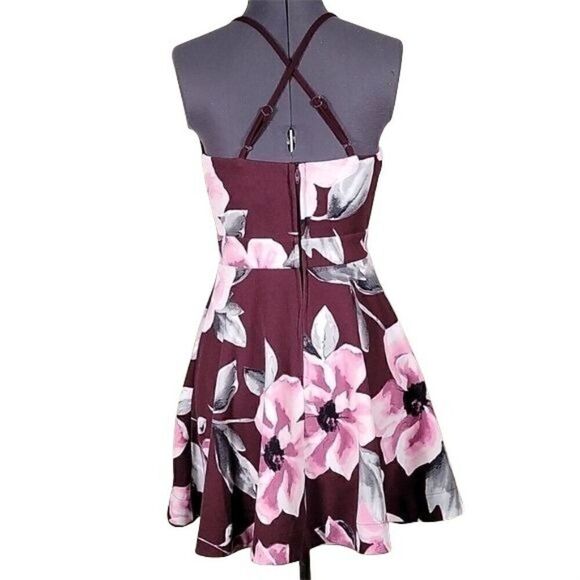 Speechless Halter A-line Mini Party Dress Sz 3 - Picture 4 of 13